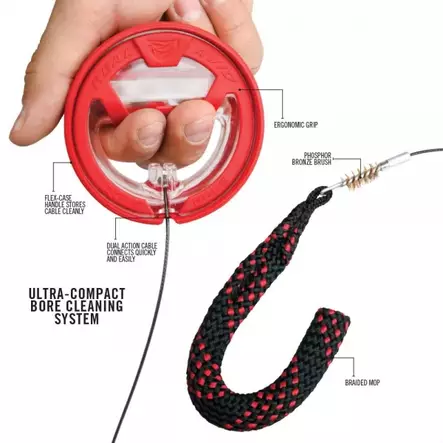 Real Avid Bore Boss .17 Cal. - Boresnake puhdistusnarut - 813119012761 - 2