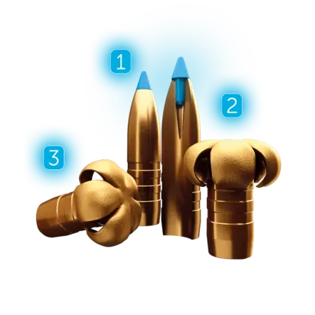 Sellier & Bellot .308 Win. Exergy Blue TXRG 10,7 g - .308 Winchester kiväärinpatruunat - 8590690342082 - 2