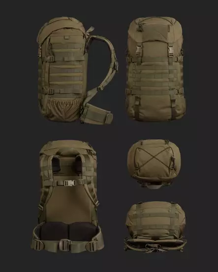 Savotta Kantamus 40l - Vihreä - Rinkat - 6419134207935 - 2