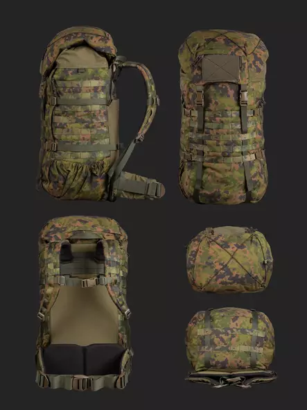 Savotta Kantamus 60l - M05 Woodland - Rinkat - 6419134208017 - 2