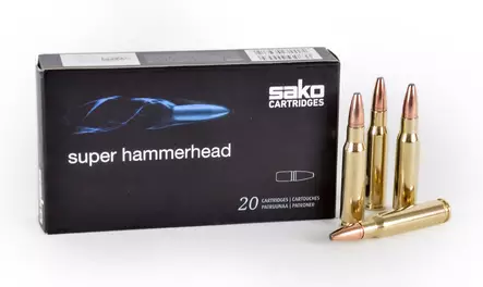 Sako .308 Win. Super Hammerhead 11,7 g - .308 Winchester kiväärinpatruunat - 6438053999479 - 1