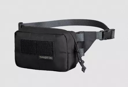 Savotta Kukkaro vyölaukku, Musta - Vyölaukut - 6419134207379 - 1